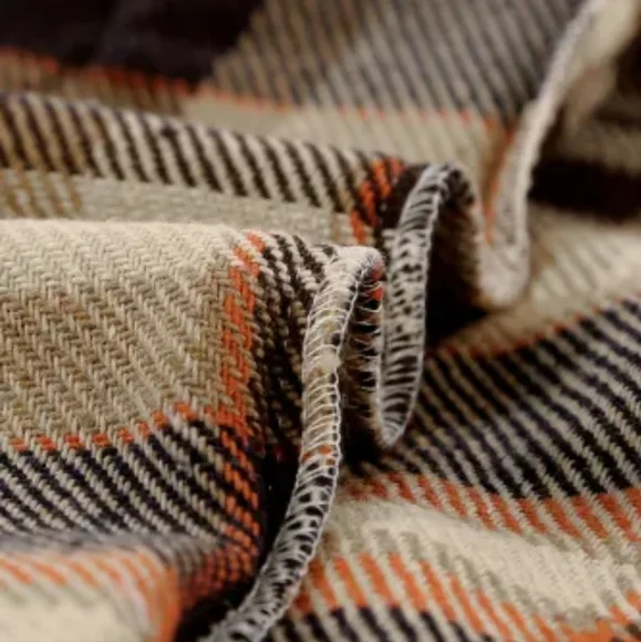 New orange plaid shacket - Picture 7 of 11